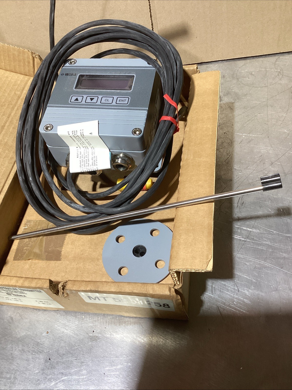 VAISALA HMP233 A1C1A2AA12A1A2B HUMIDITY AND TEMPERATURE TRANSMITTER NOS