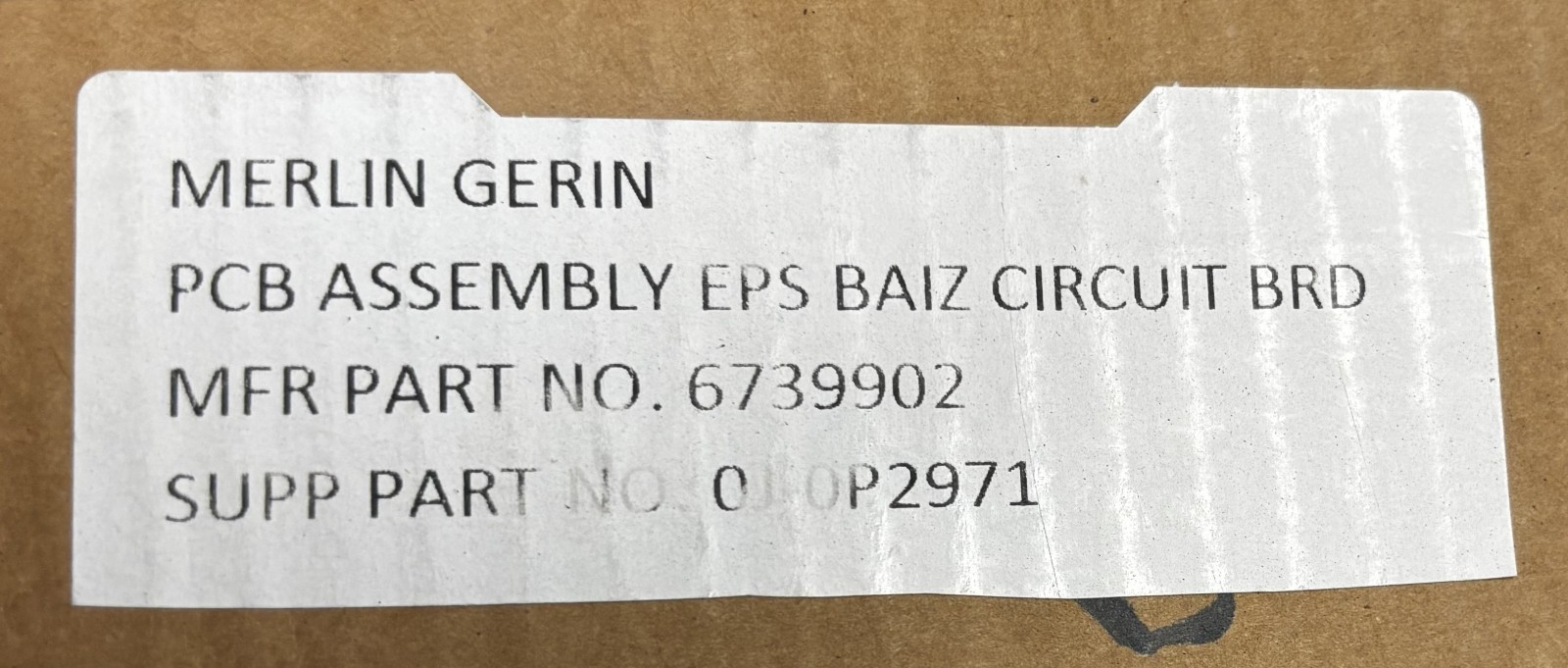 MGE BAIZ 6739902 Control Board PCA Assembly for Galaxy UPS – Eaton OEM