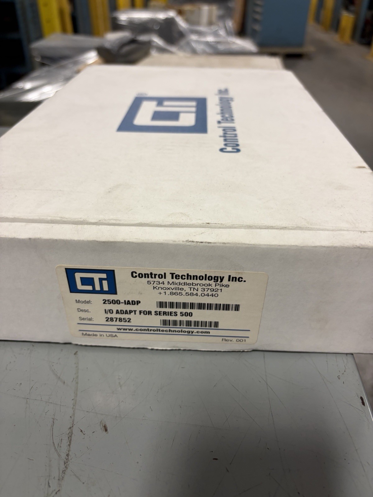 NEW Control Technology 2500-IADP I/O Adapter for Series 500