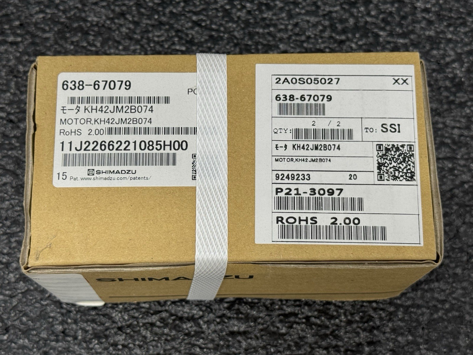 Shimadzu ASI-V Motor 638-67079-00