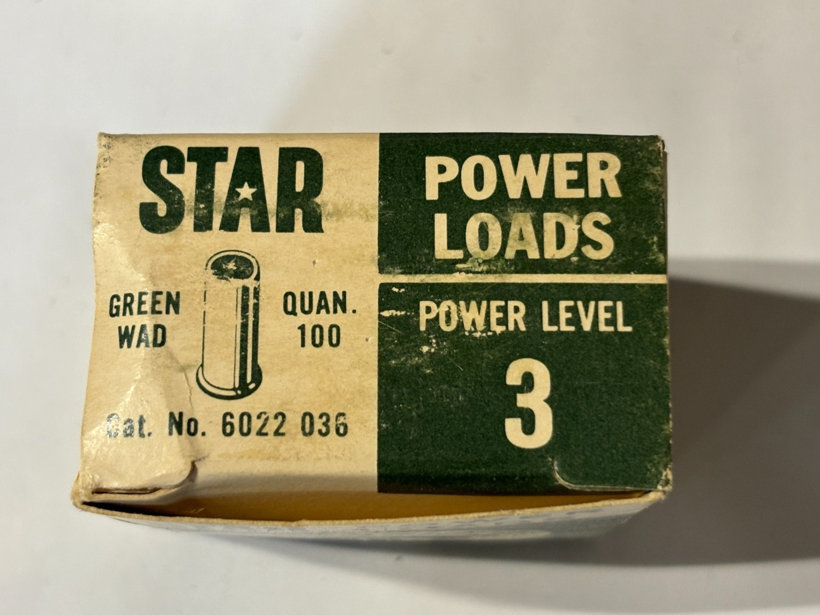 STAR POWER LOADS GREEN Power Level 3 Lot of 5 boxes of 100