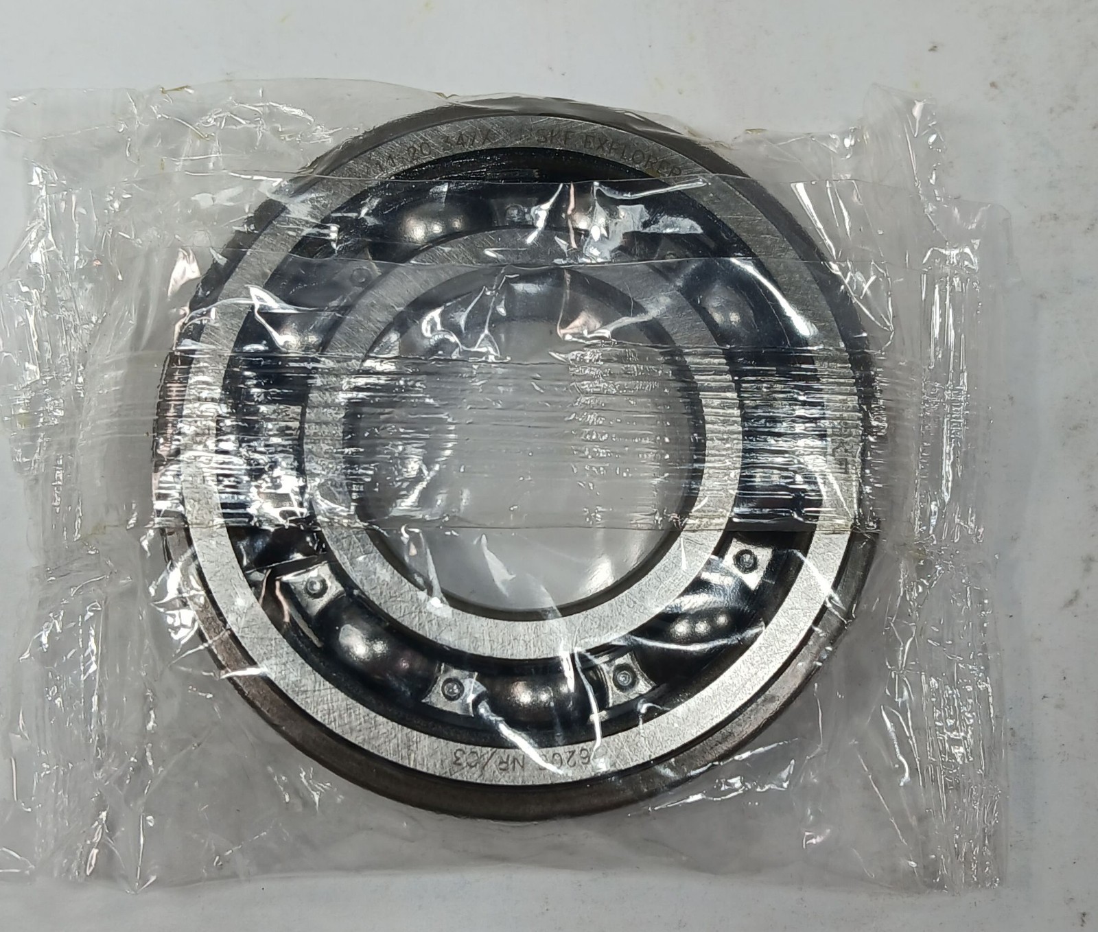 1 NEW SFK 6206-NR/C3 DEEP GROOVE BALL BEARING W/SNAP RING NIB ***MAKE OFFER***