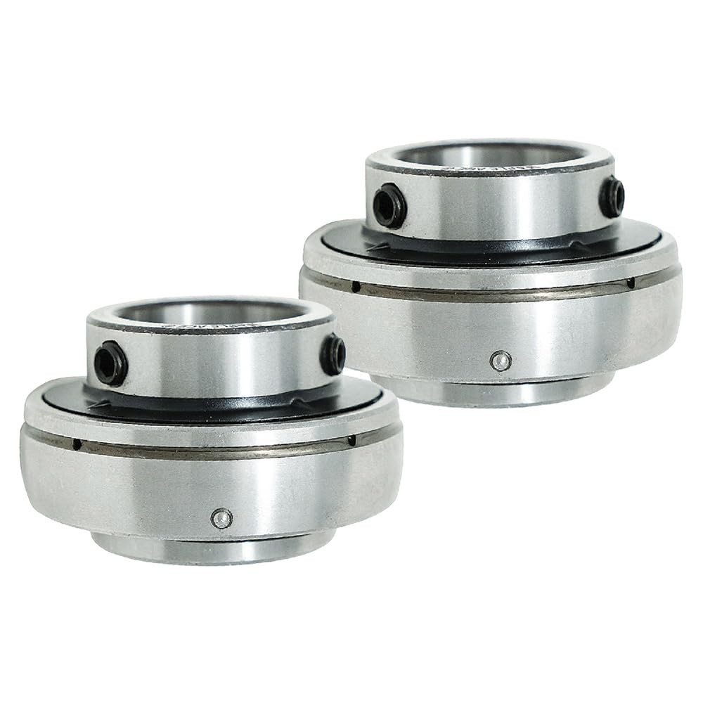 UC207-20 Insert Bearing 1-1/4″ Bore Spherical OD with Set Screws