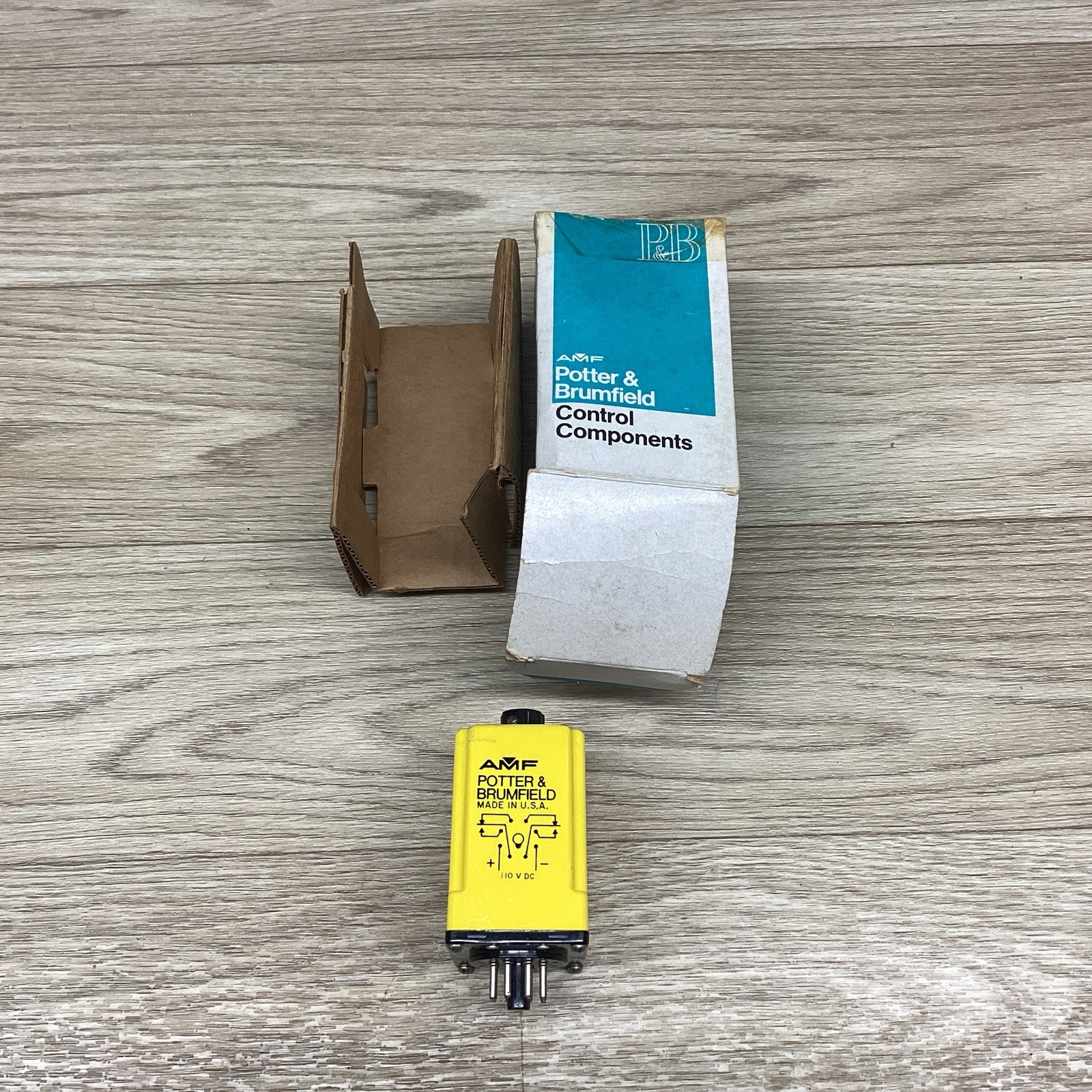 AMF POTTER & BRUFIELD TIME DELAY RELAY CDD-38-60007 120 SEC #817PT143*CO