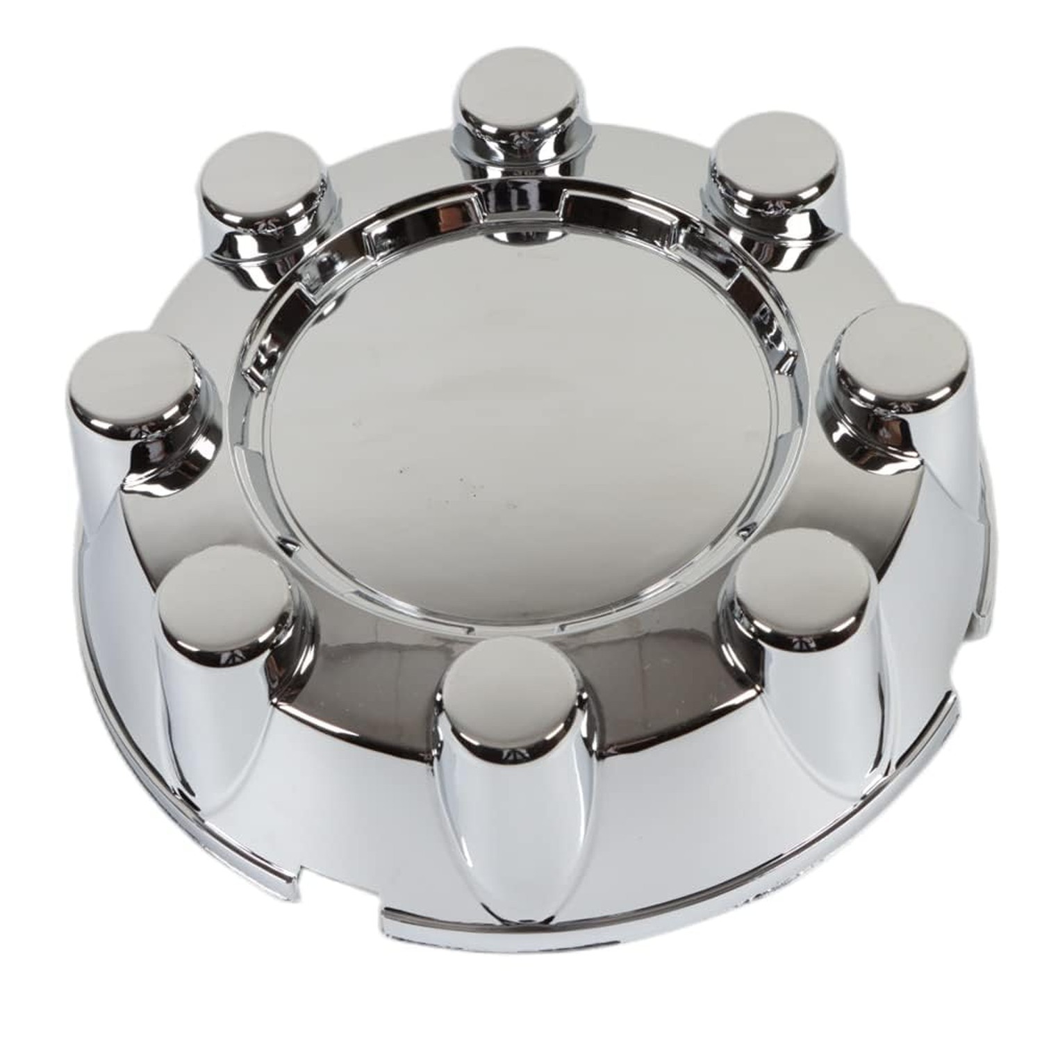 ONE Rear F250 F350 SD 4×4 Chrome Wheel Center Hub Caps 8 Lug Rim Lug Cover Hubs