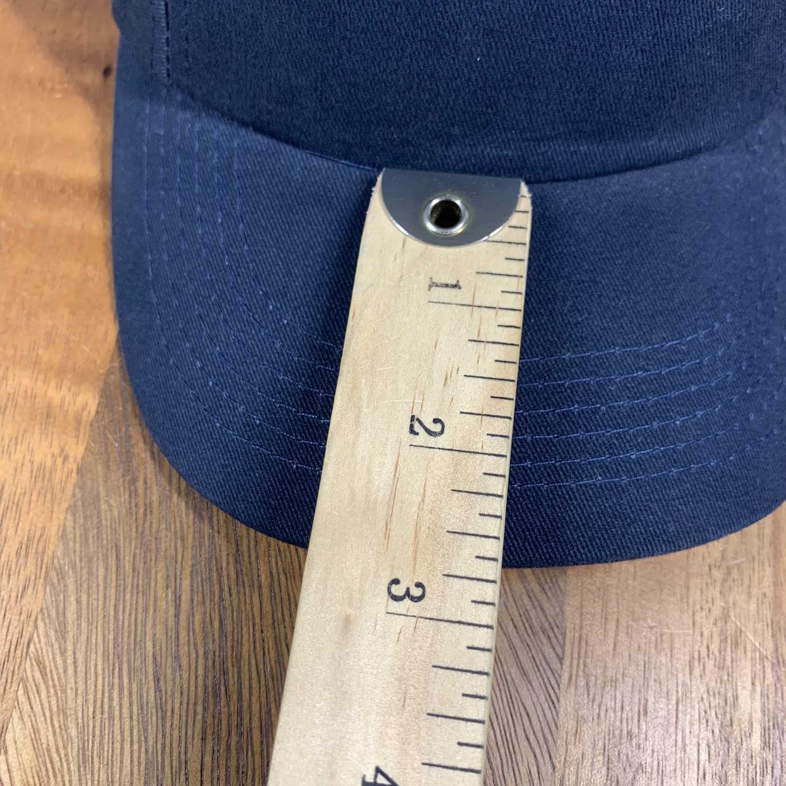 Bump Cap Safety Hat Navy Mesh Sides EN812:2012 Adjustable 54-59cm Hook Loop