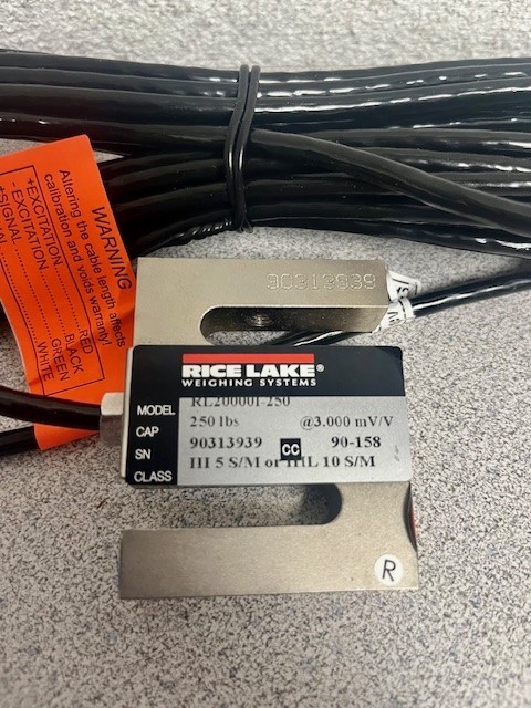 Rice Lake RL2000I-250 Load Cell, 250 lb Capacity – Single Point with Cable – New