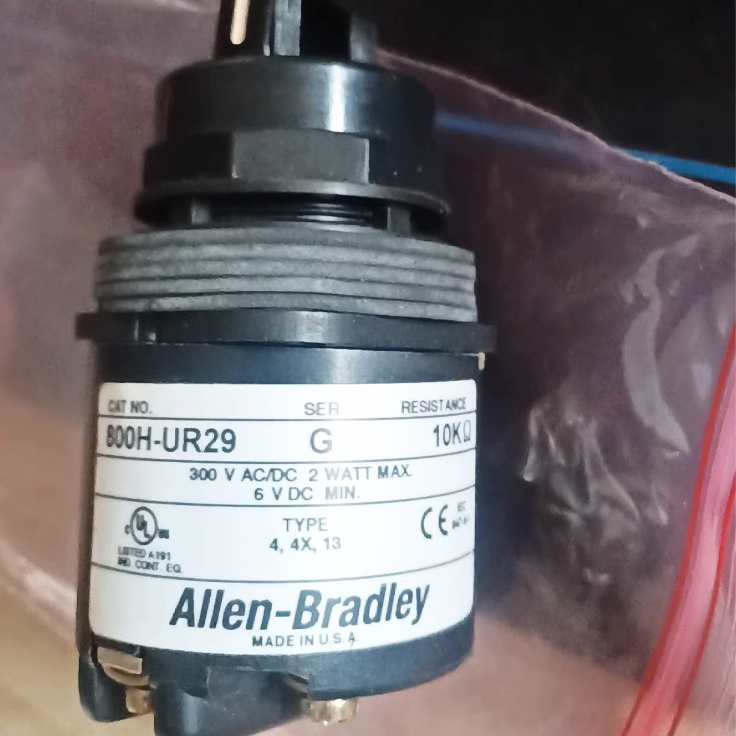 800H-UR29 30mm Potentiometer 800H PB New Original 800HUR29