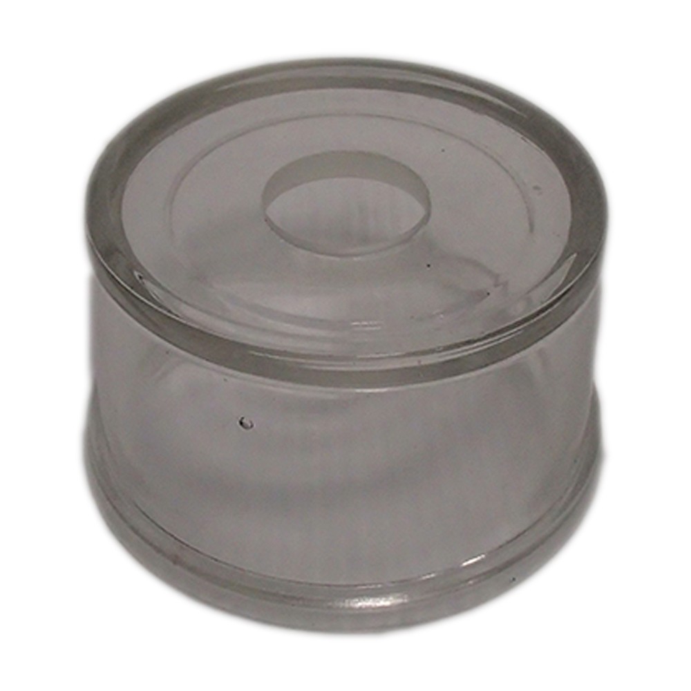 Fits Ford Tractor 505874, D8NN9162BA Glass Fuel Filter Base Flat Bottom