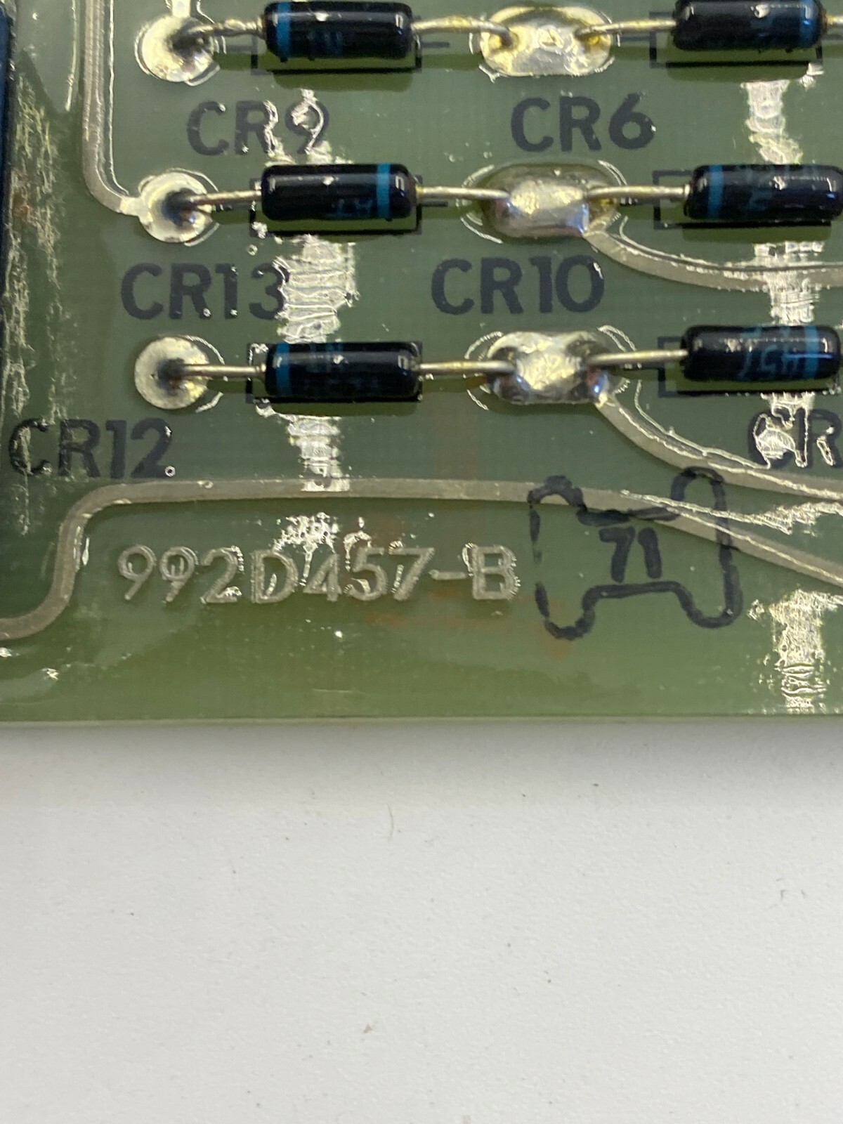 GENERAL ELECTRIC 992D457-B REV 5 CIRCUIT BOARD