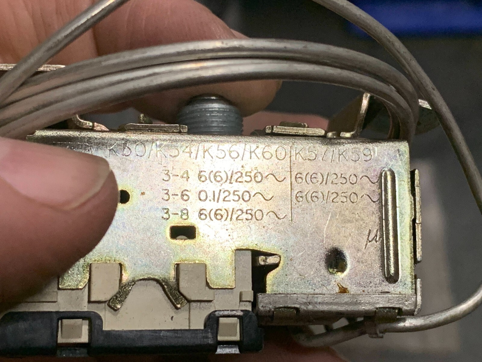 EBCO / RANCO 027040-008 THERMOSTAT K50P