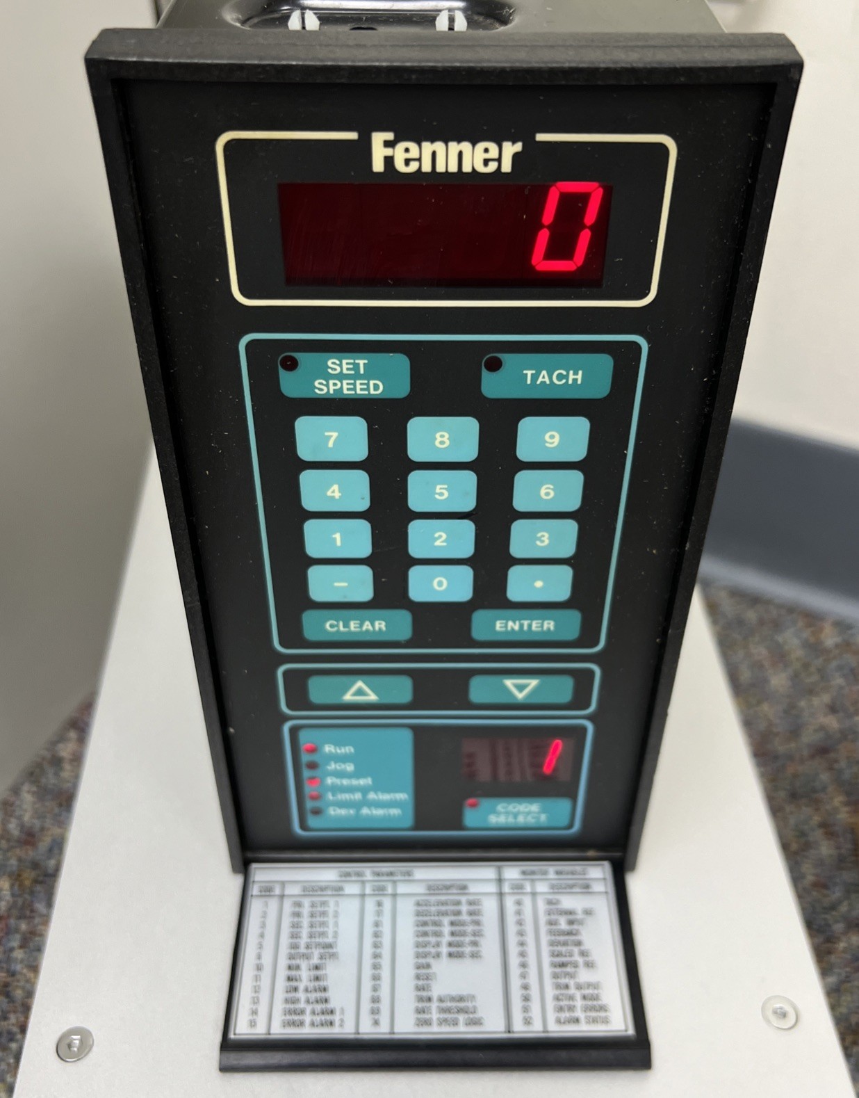 FENNER M-TRIM-2E SPEED CONTROL UNIT