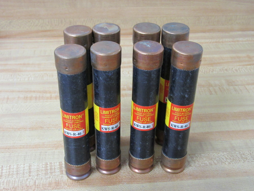 Limitron KWS-R-40 Cooper Bussmann Fuse KWSR40 (Pack of 8)