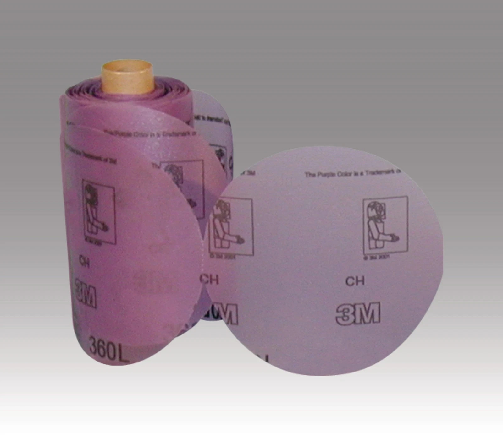 3M Stikit Film Disc Roll 360L, P800, 5 in , 125 disc roll 3M 06222