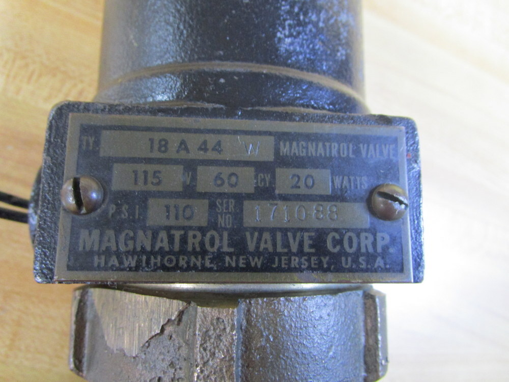 Magnetrol 18A44 Control Valve 18A44W
