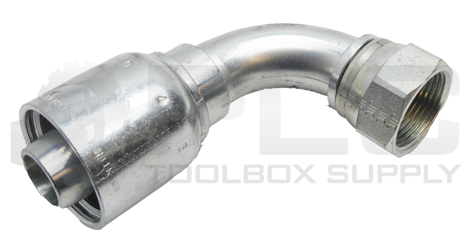 NEW PARKER P43-16 R1-R2-R3-R4-R9 RB1K 90DEG HYDRAULIC FITTING 1-1/4″ ID FEMALE