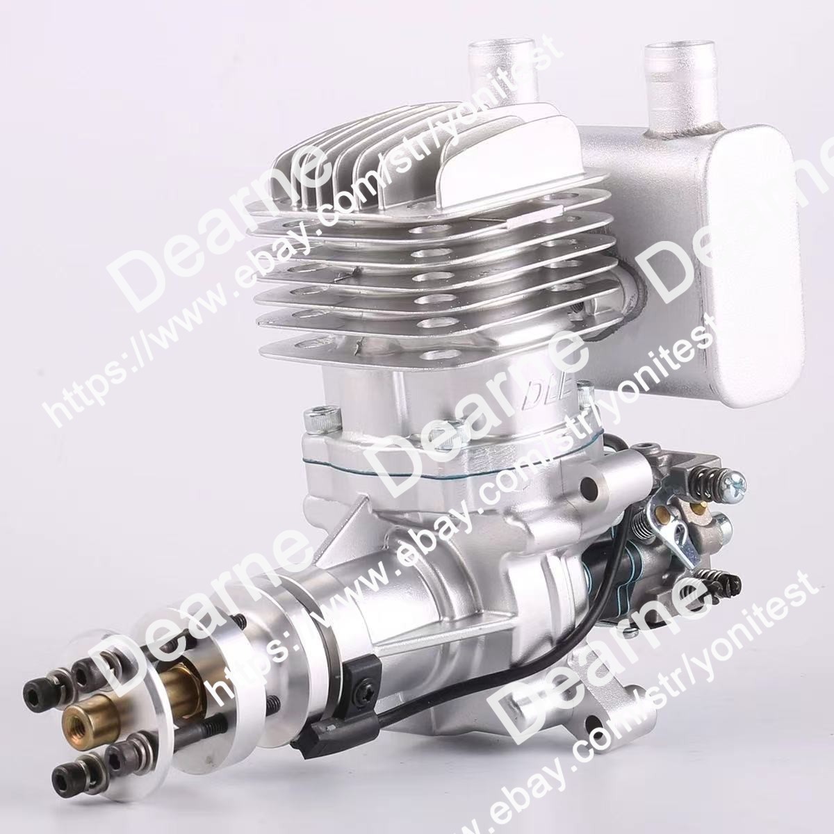1pcs DLE35RA Engine W/Electronic Igniton &Muffler For 30CC 35CC RC Plane