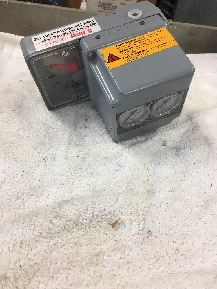 BRAY CONTROLS S65 SINGLE ACTING POSITIONER 65-0000-21601-536 *NEW*