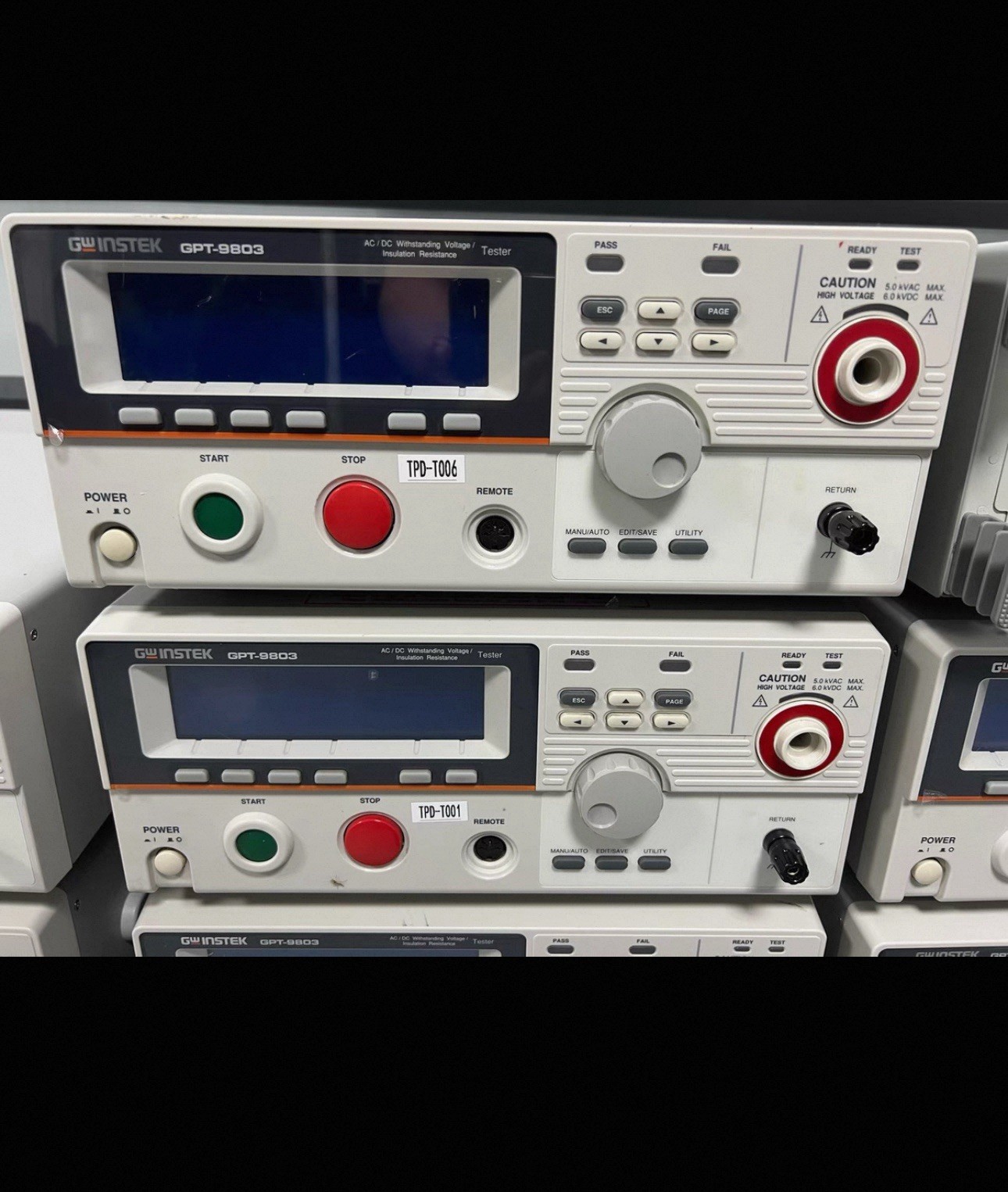 1 PCS Used GW Instek GPT-9803