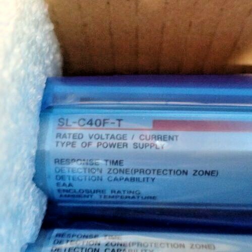 KEYENCE SL-C40F TRANSMITTER & RECEIVER SAFETY LIGHT CURTAIN SET