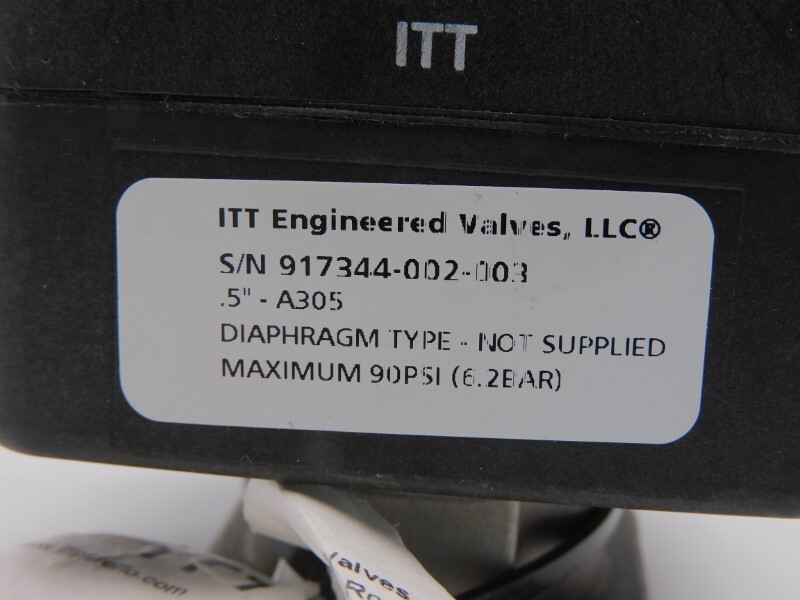 ITT .5-N-EN-31-M7-A305 90PSI .5″ NSNP
