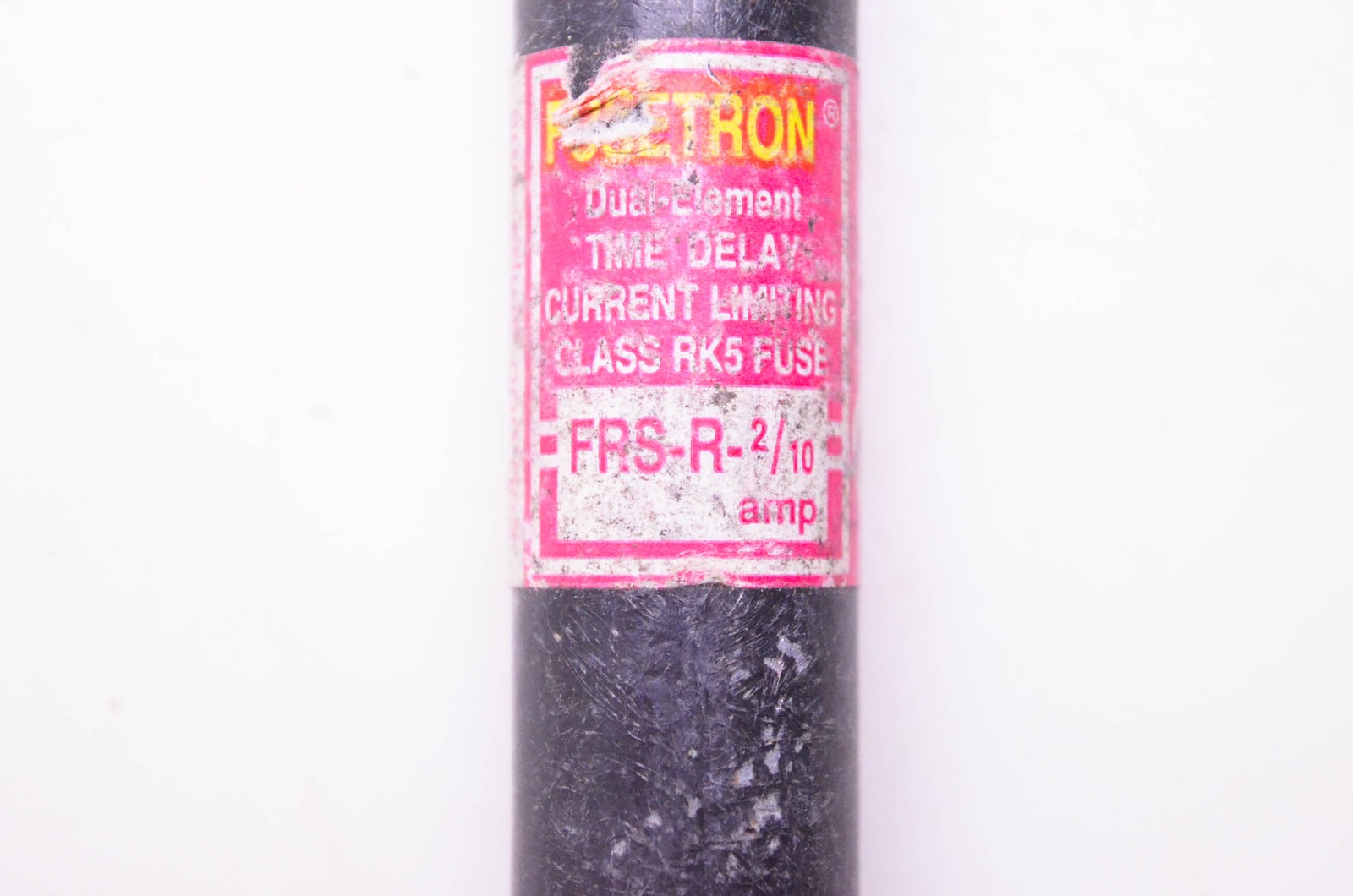 Bussmann Cooper FRS-R-2/10, DL02-26 Fusetron Dual-Element Time-Delay Fuse