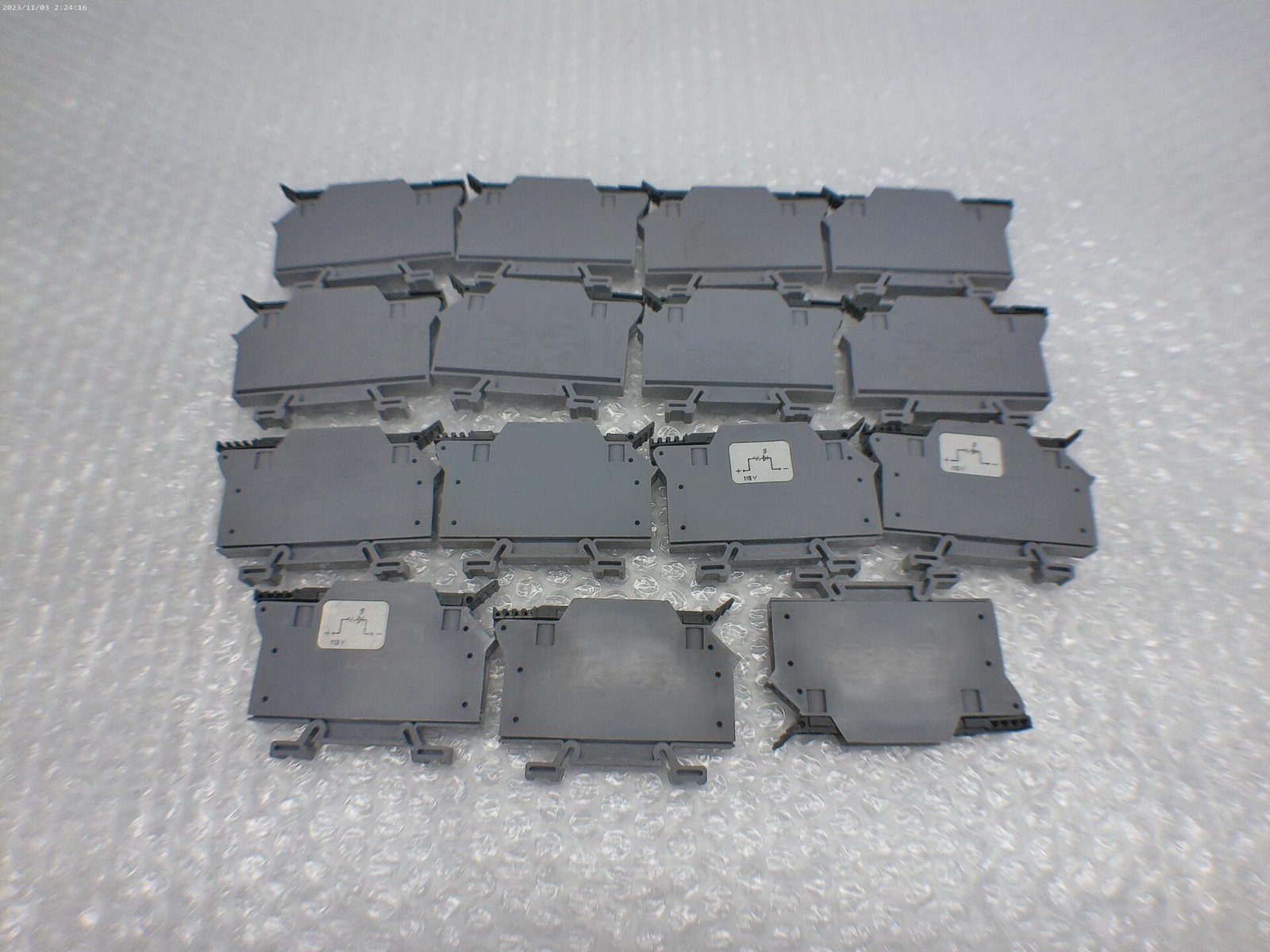 MORSETTITALIA S10H EURO S10-5H TERMINAL BLOCK LOT OF 15 UNMP