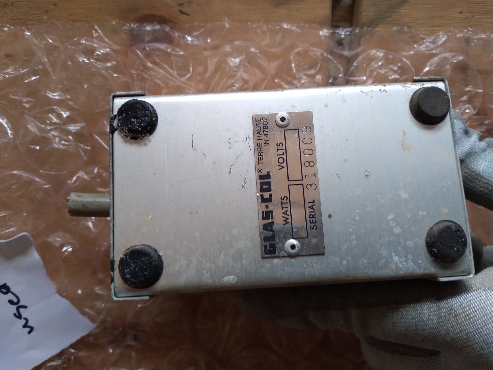 GLAS-COL 318009 PL-312 MINITROL 1500 WATTS 115 VOLTS 13 AMP MAX.