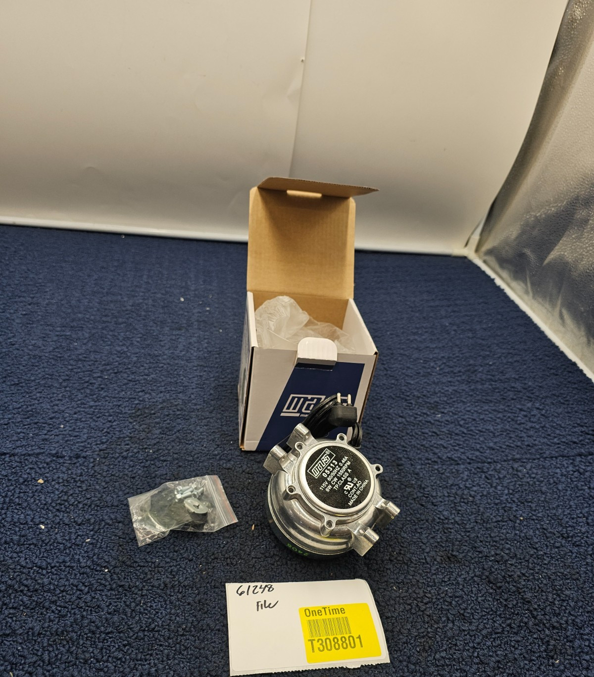 Mars 05313 Shaded Pole Unit Bearing Motor, 115 VAC, 0.46 A
