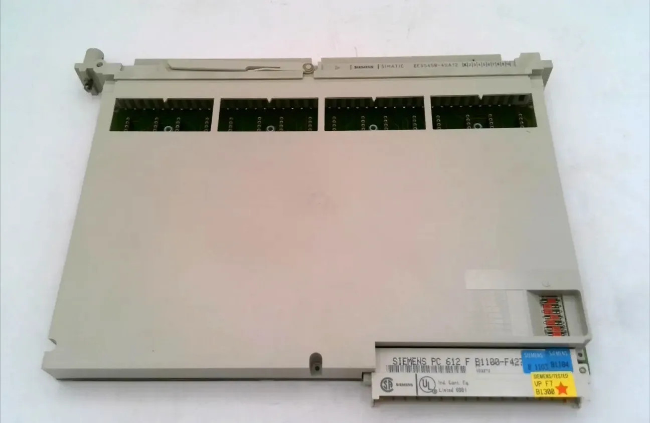 SIEMENS 6ES5458-4UA11 RELAY CIRCUIT BOARD