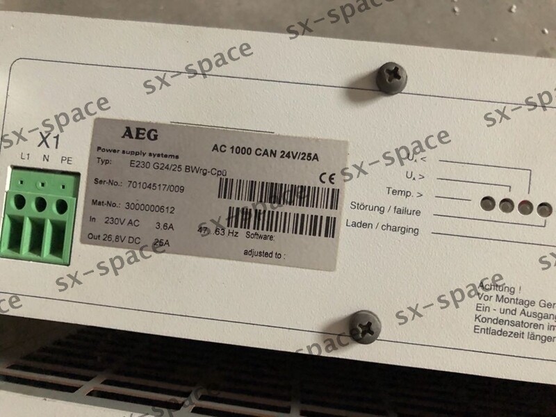1PCS E230G24/25，AC1000 CAN 24V/25A 100% tested by DHL or FEDEX