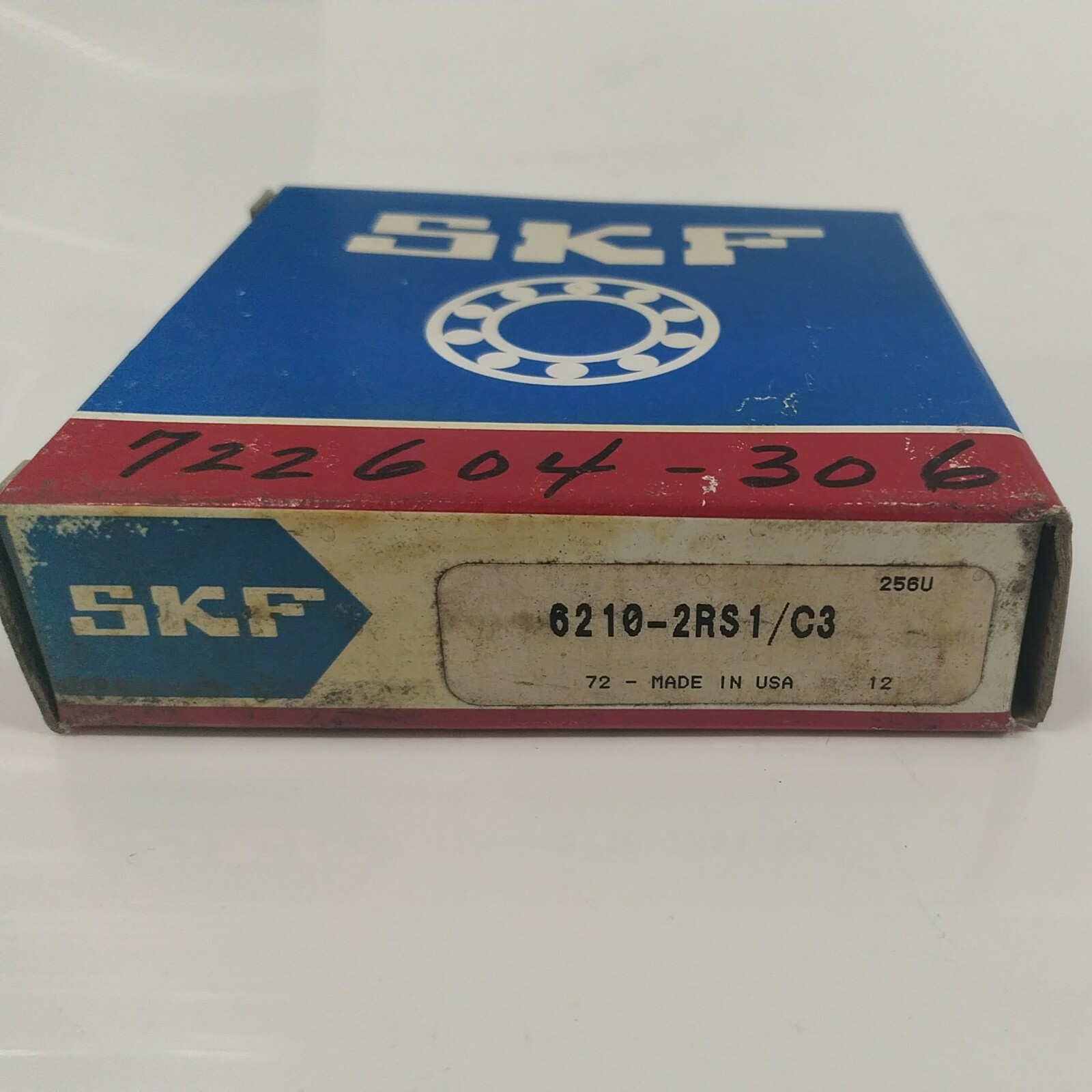 SKF BEARING 6210-2RS1/C3