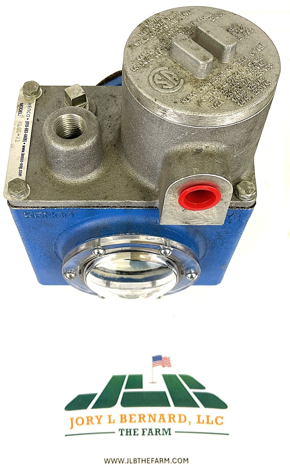 KENCO, KLCE-21, PRESSURE 70 PSI, 3/8″ VENT, OIL LEVEL CONTROLLER, SURPLUS