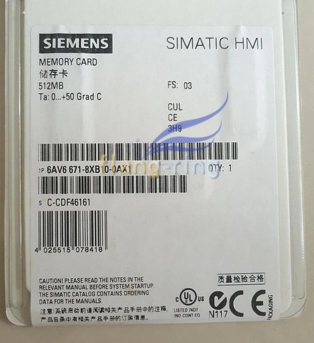1PCS New Siemens Simatic 6AV6671-8XB10-0AX1 HMI memory card