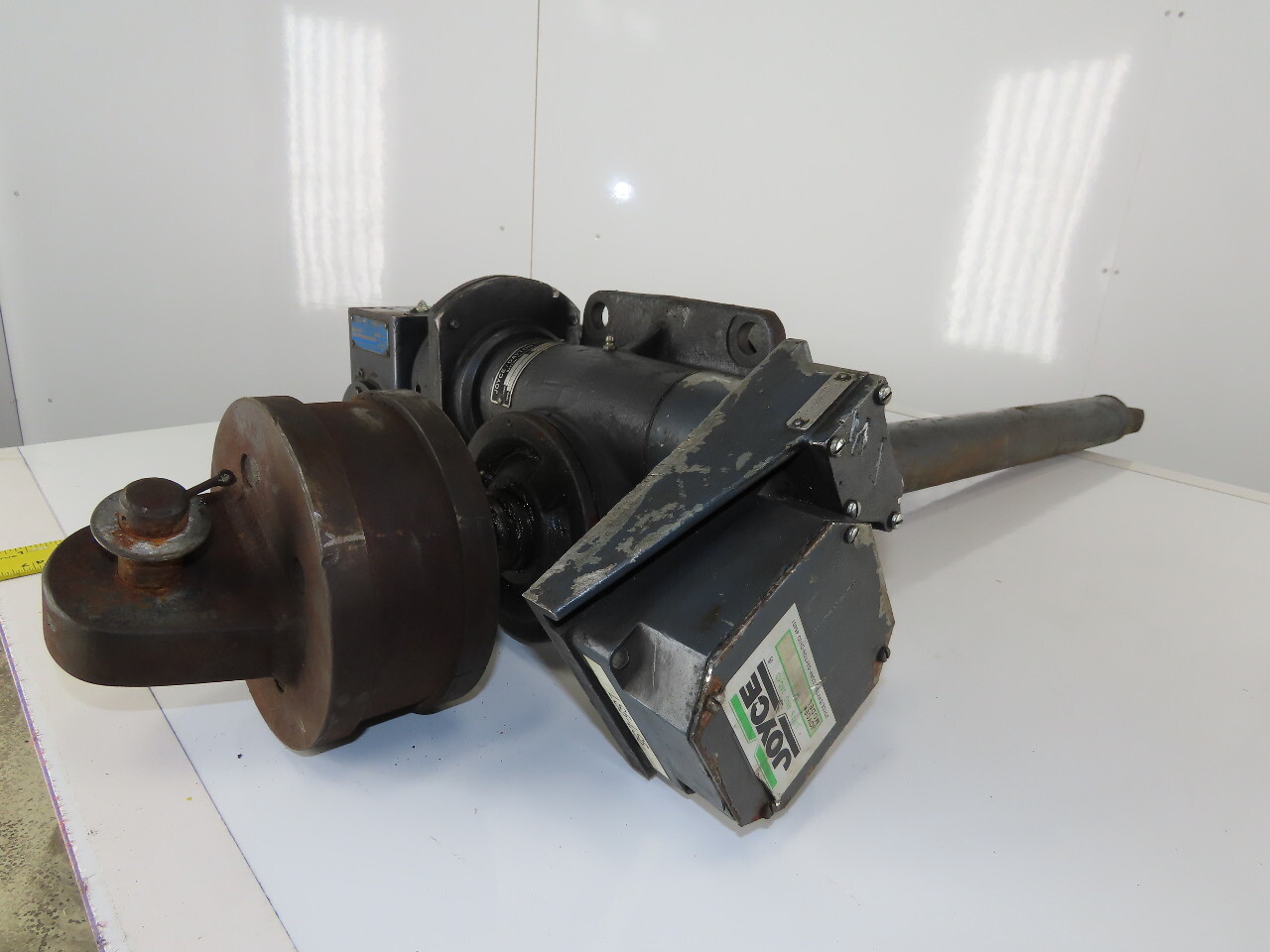 Joyce Dayton 10 Ton Machine Comdrive 36″ Screw Jack W/ 575V 3Ph Motor & Limit