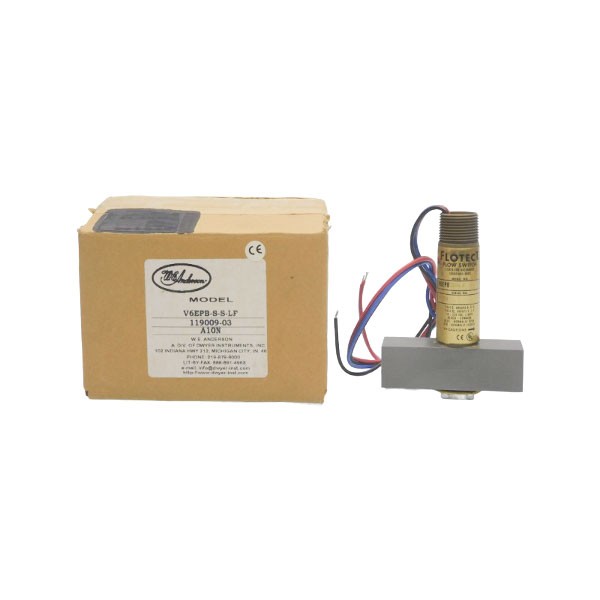 W.E. ANDERSON V6EPB-S-S-LF 125/250VAC 5A NSMP