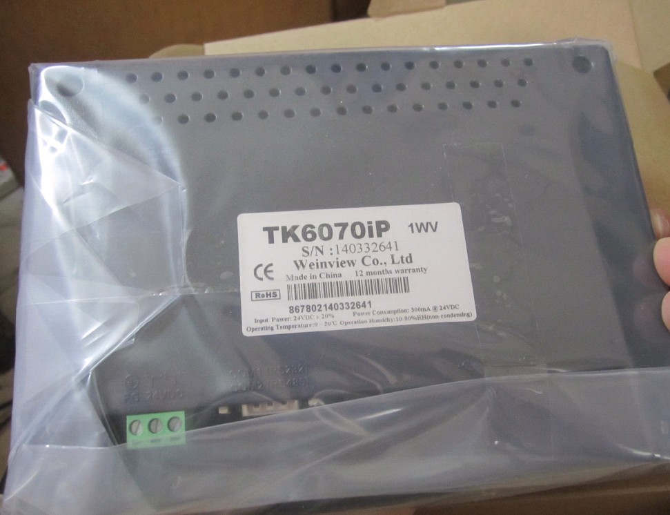 New Weintek 7″ HMI TK6071IP = TK6070IP Screen Panel Operator INTERFACE TERMINALS