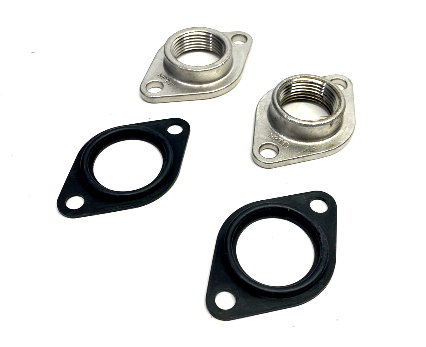 Walr TQ200F-KIT Flange Kit, 2 Flanges 2 Gaskets, 1″ NPT