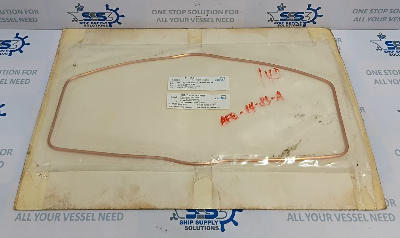 KSB AMRI Helicoflex Joint Seal Copper Gasket 76204518 for Danais BW 14″ Valve