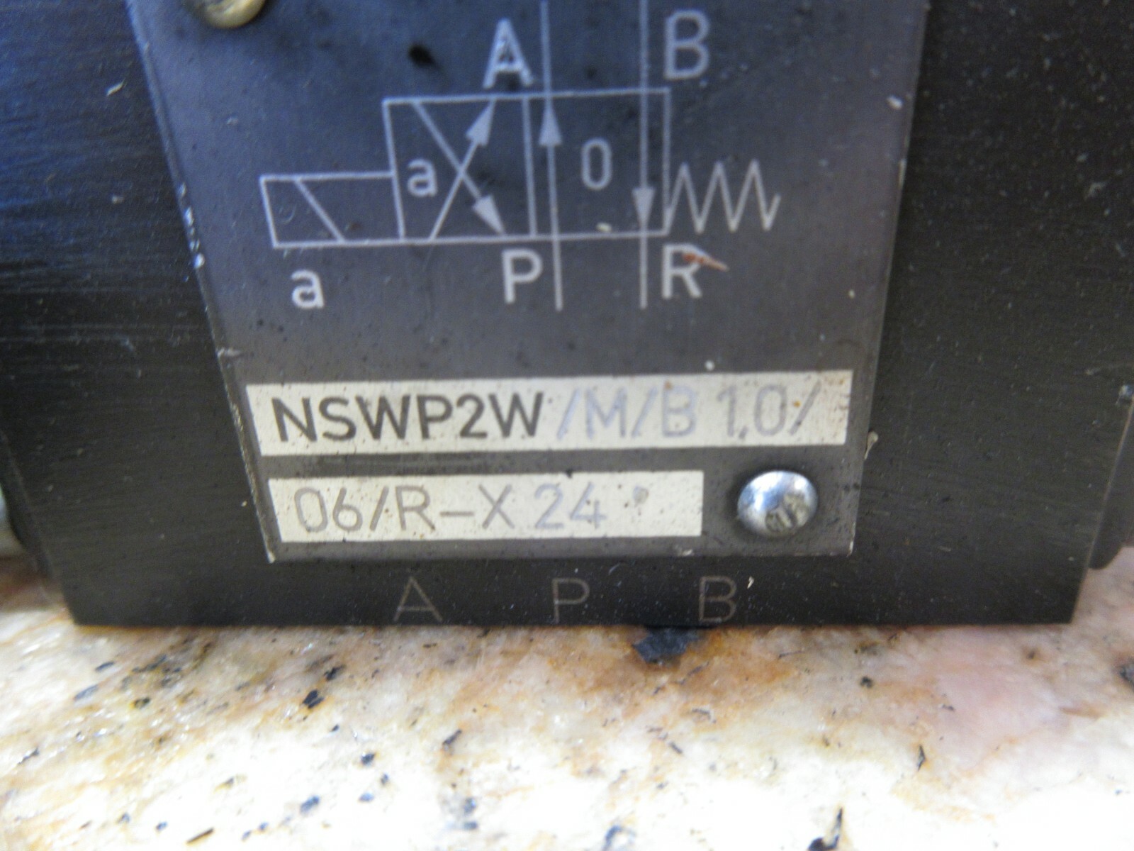HAWE VALVE DMG 42 CNC LATHE NSWP2W/M/B,10/06/R-X24 EACH 1