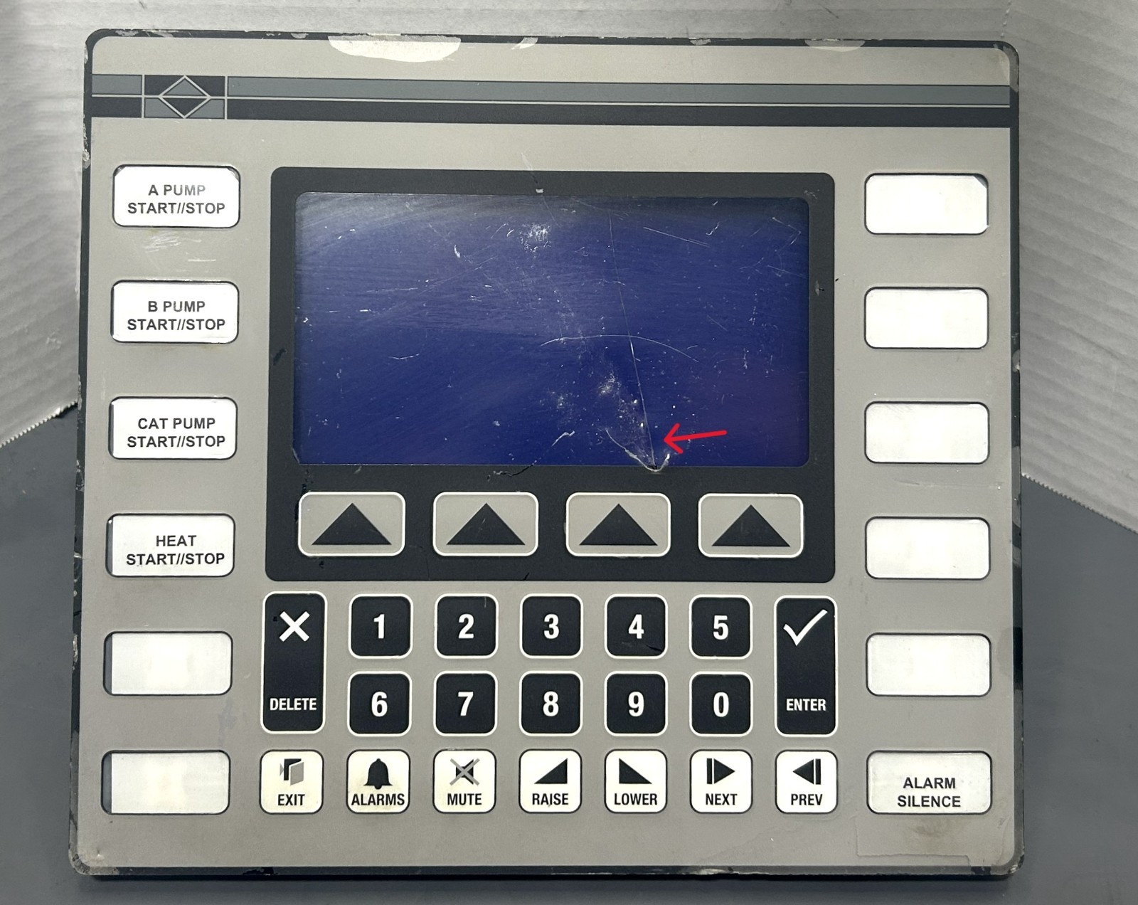 Red Lion GL350 Graphical Operator Terminal Liquid Crystal Display Power Tested