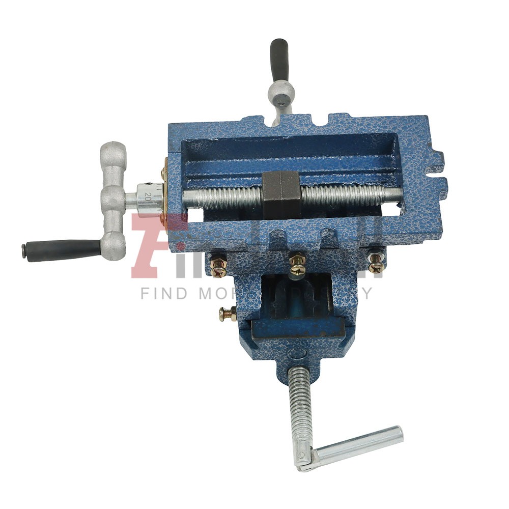 2 Way Heavy Duty Clamp Machine For Cross Slide Vise Drill Press Metal Milling 3″