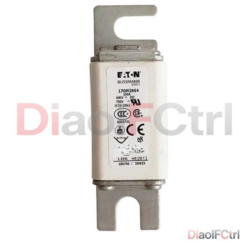 1PCS New For Bussmann 170M2664 690V 100A fuse 170M2664 170M2664 Free shipping