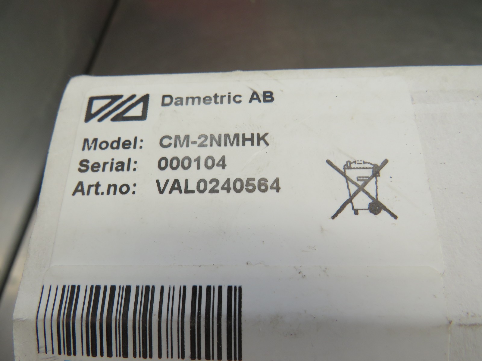 Metso Dametric AB CM-2NMHK VAL0240564 STEP Motor