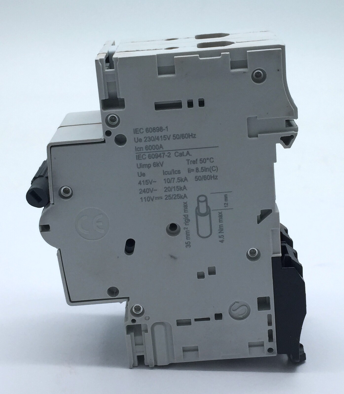 NHP DTCB6210C Miniature Circuit Breaker Din-T6 2P 10A 415VAC 110VDC 6kV  x2