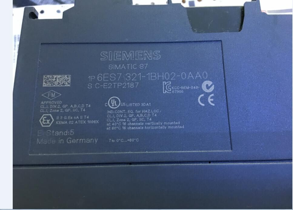 6ES7 321-1BH02-0AA0/6ES7321-1BH01-0AA0