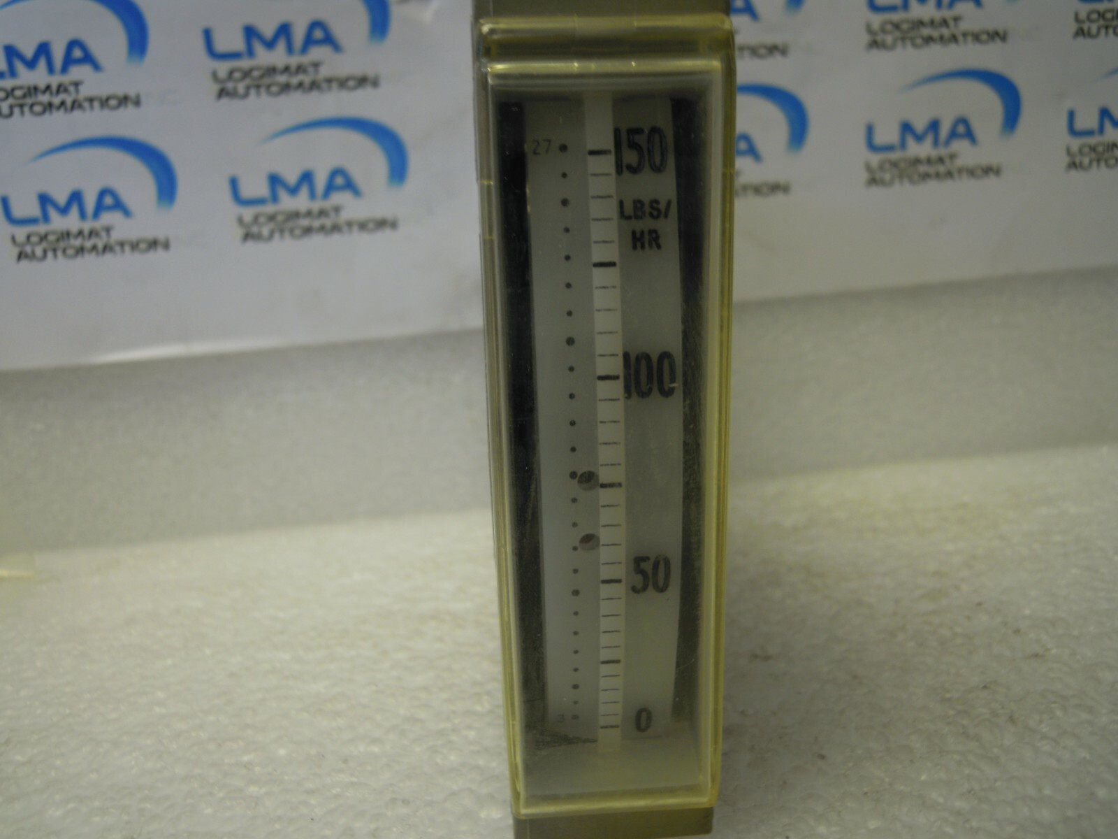BAILEY METERS TYPE PS1200 PANEL METER 0-150LBS/HR EDGEWISE INDICATOR ***NEW