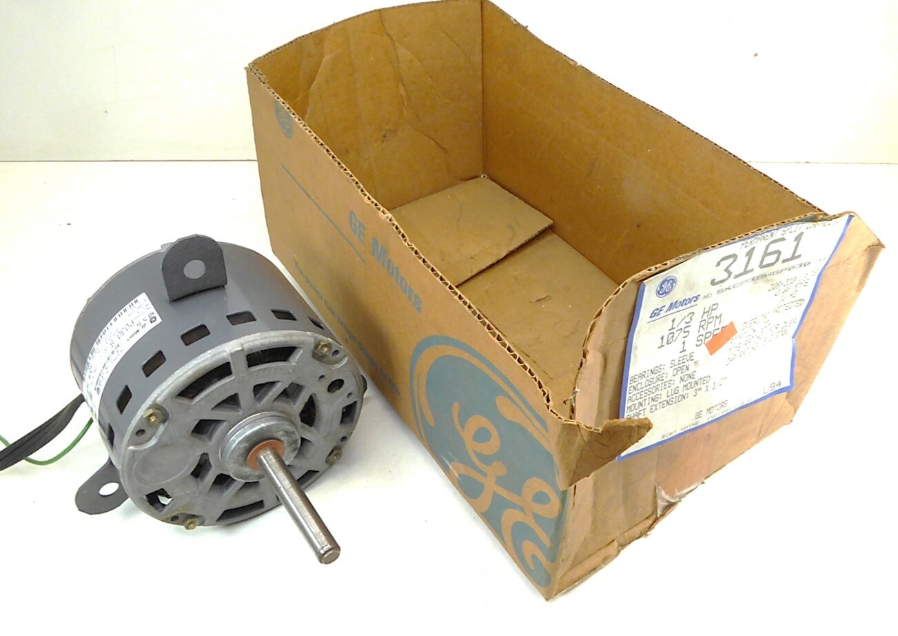 GE 5KCP39HGP030 1/3HP 208-230V 1075RPM CCW 2.8A Stock# 3161 NEW