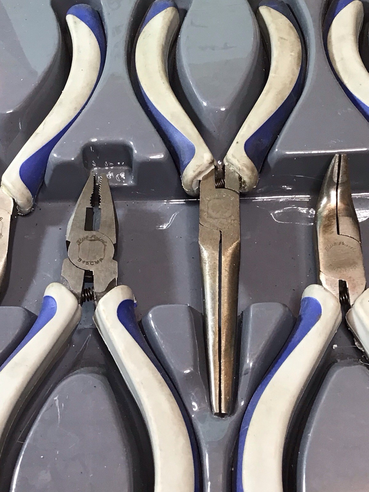 Blue-Point Tools BMPL1000 10-Piece NICE Soft Grip Mini Pliers And Cutters Set