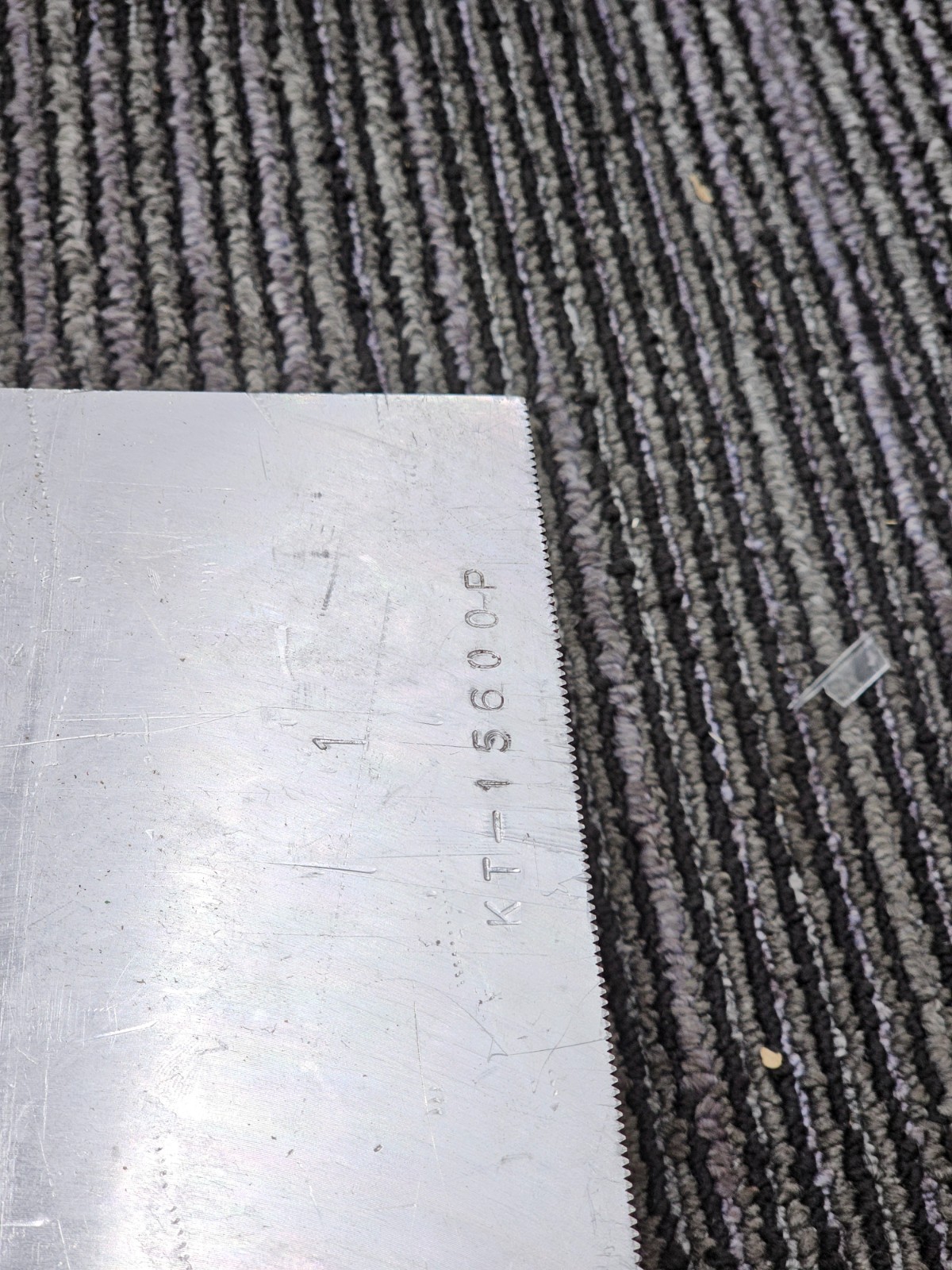 KT-15600P 1.5mm x 60° Soft Top Jaws for 15″ Power Chuck, Pointed, Steel